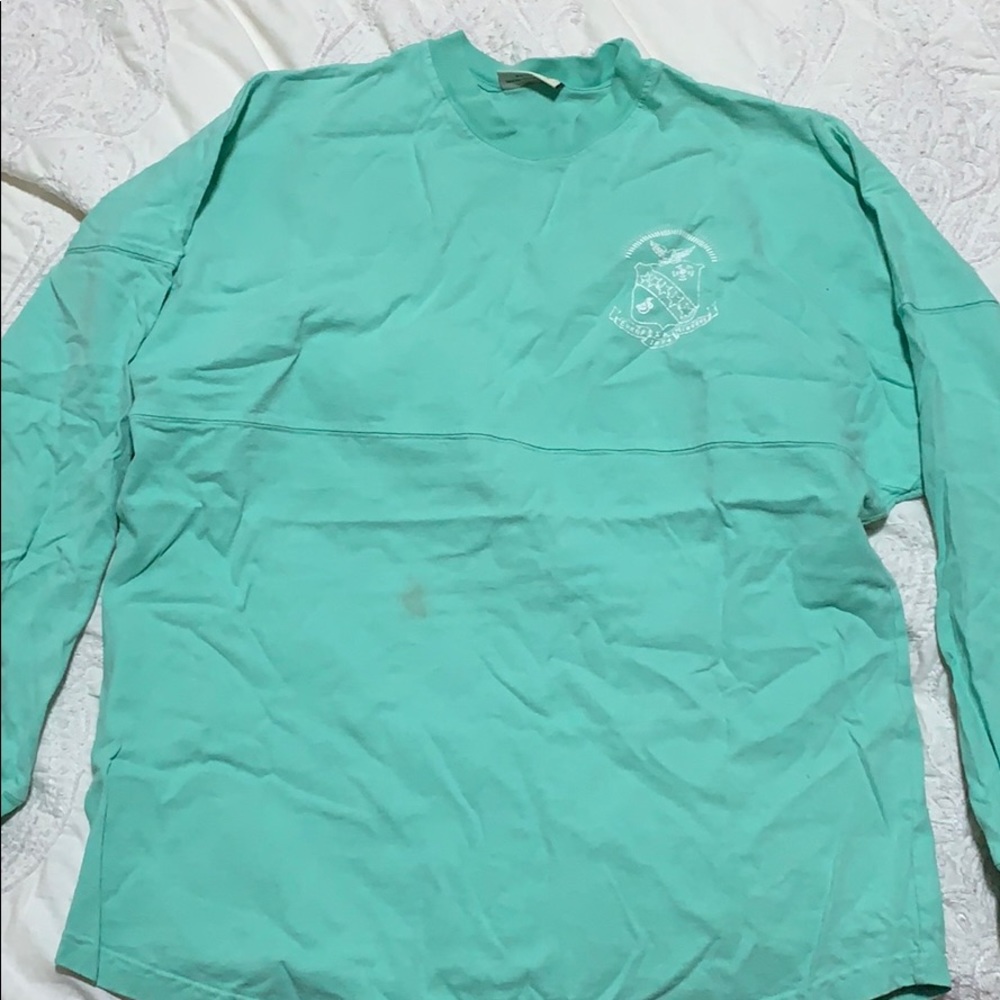 Sigma Kappa stadium crest long sleeve tee shirt